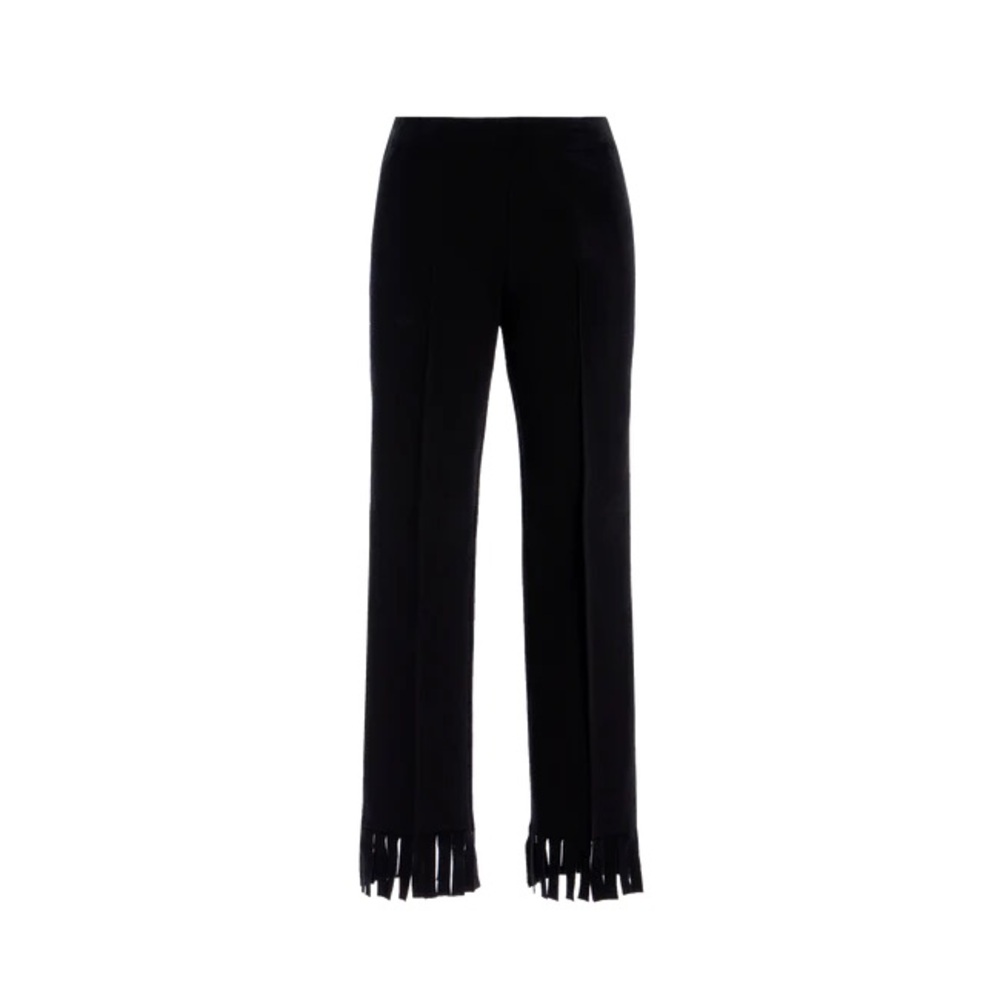 High sport Fringe Louis Pant Black Size medium NWT